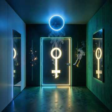 Generated artwork for vocals stem A